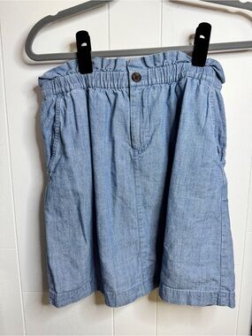 J. Crew chambray skirt